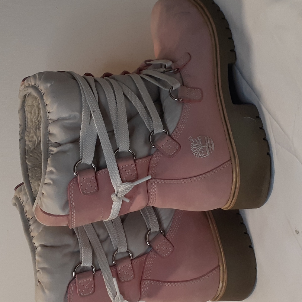 Timberland Women's Sherpa Winter Rain Resistant Boots - Picture 5 of 11